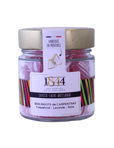 Berlingots de Carpentras Lavande, Rose, Coquelicot - 160g
