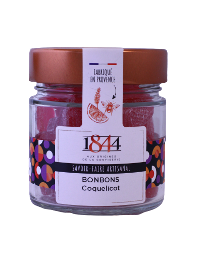 Bonbons Carrés de Coquelicot - 160g