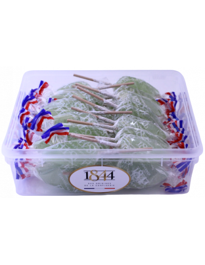 50 Sucettes Pomme Verte - 700g